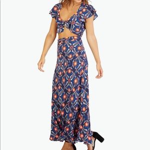 Cleobella Marigold Navy dress